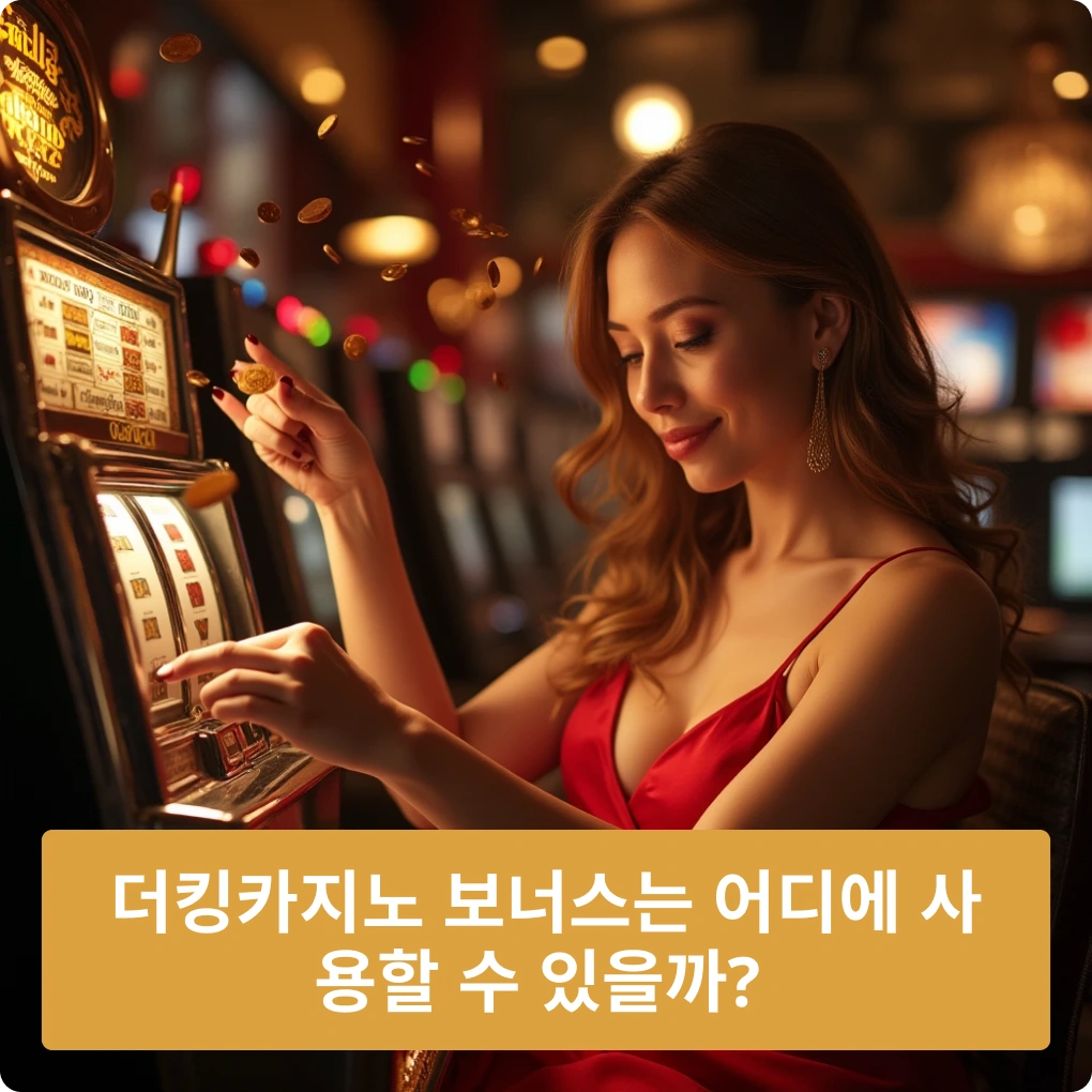더킹카지노 보너스는 어디에서 사용할 수 있을까? 가이드 더킹카지노 보너스는 어디에서 사용할 수 있을까?