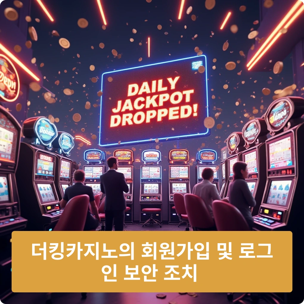 더킹카지노 회원가입 및 로그인 보안 조치 설명 더킹카지노 회원가입 및 로그인 보안 조치